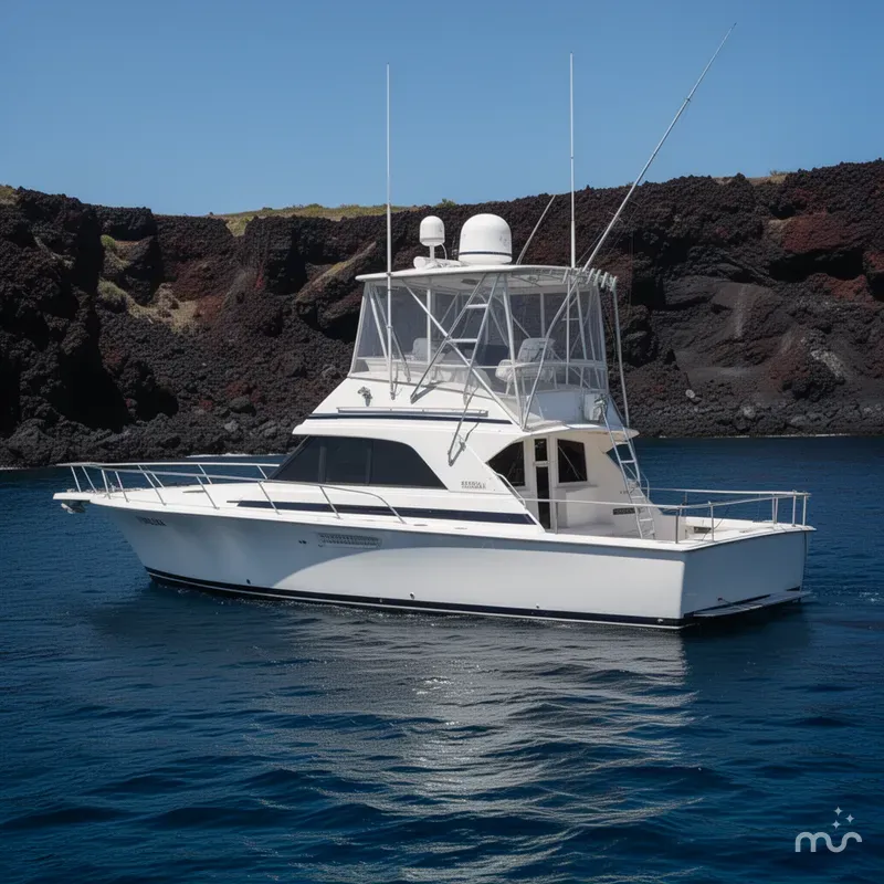 The Image of Bertram 36' Convertible 1996 - 0