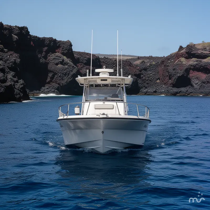 Slide: The Image of Boston Whaler 25 Outrage 1988 - 1