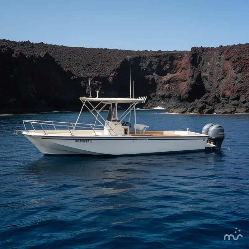 Slide: The Image of Boston Whaler 25 Outrage 1988 - 2
