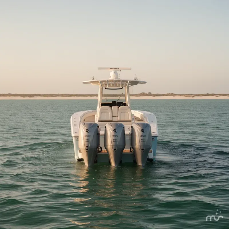 Slide: The Image of Regulator Marine 34 Center Console 2025 - 3