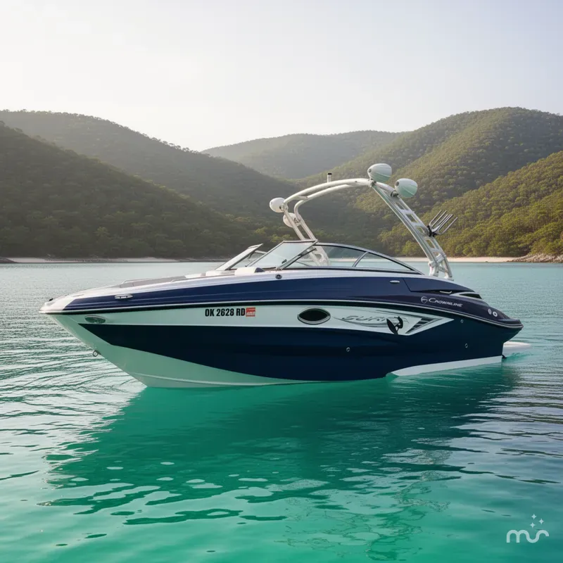 Slide: The Image of Crownline Boats Eclipse E235 SURF 2021 - 2