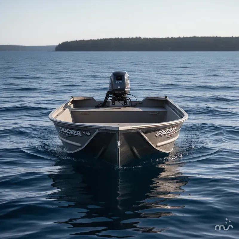 Slide: The Image of Tracker Grizzly 1648 Utility 2026 - 1