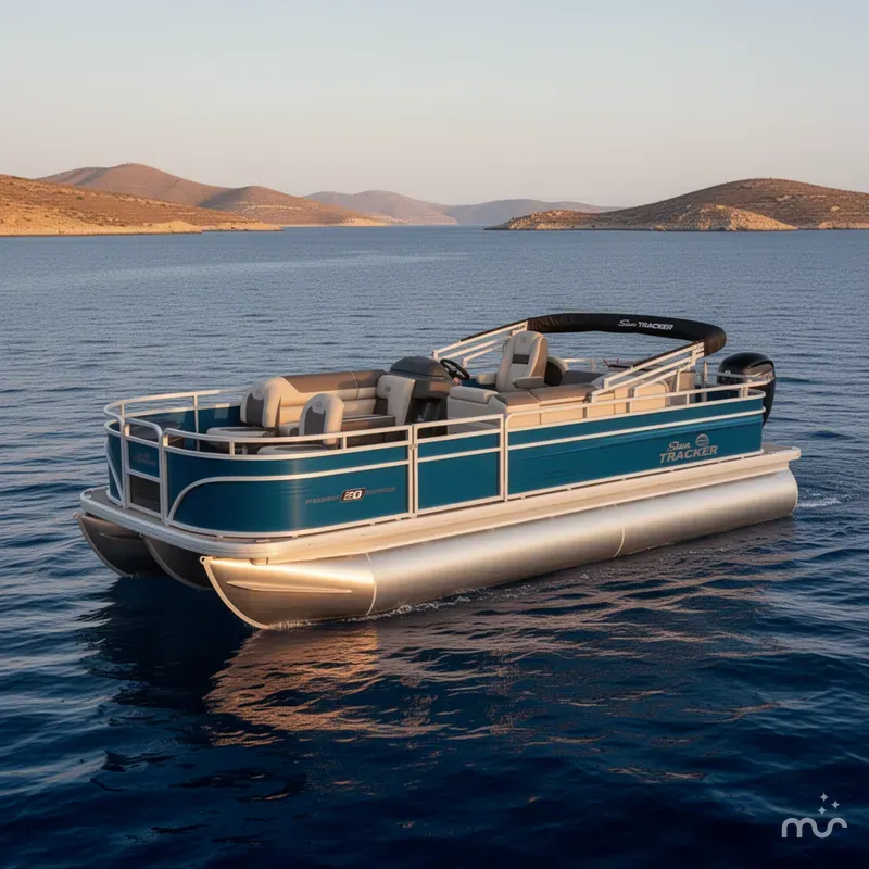 The Image of Sun Tracker Fishin' Barge 20 DLX 2026 - 0