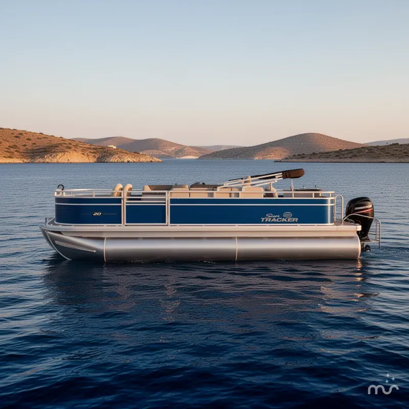 Slide: The Image of Sun Tracker Fishin' Barge 20 DLX 2026 - 2