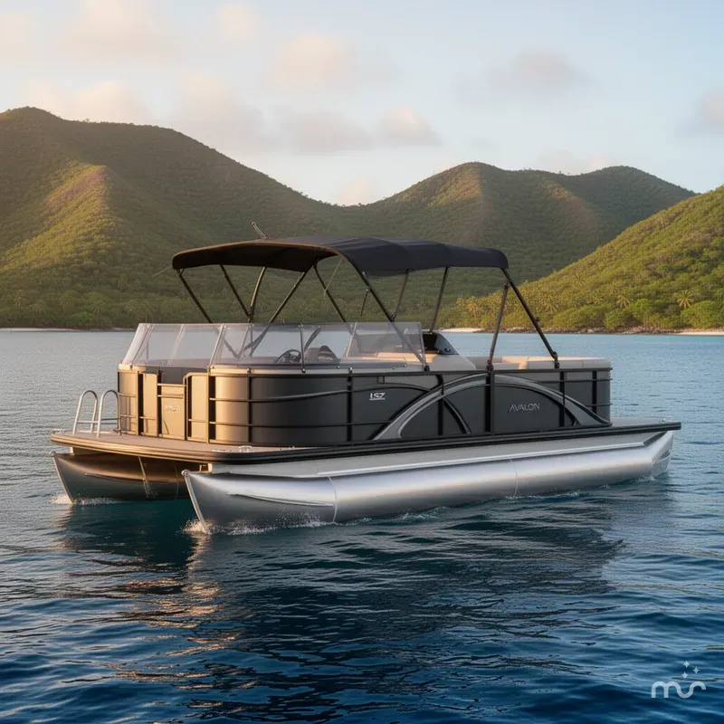 Slide: The Image of Avalon LSZ Versatile Rear Bench Windshield 27 FT 2026 - 3