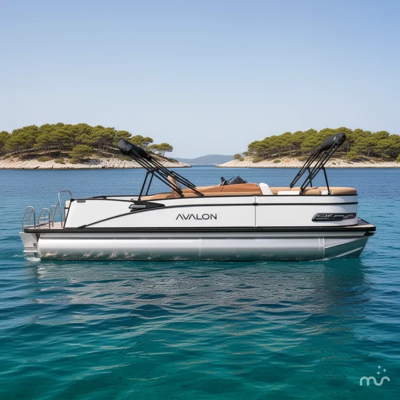 Slide: The Image of Avalon Catalina Versatile Rear Bench 25 FT 2026 - 2
