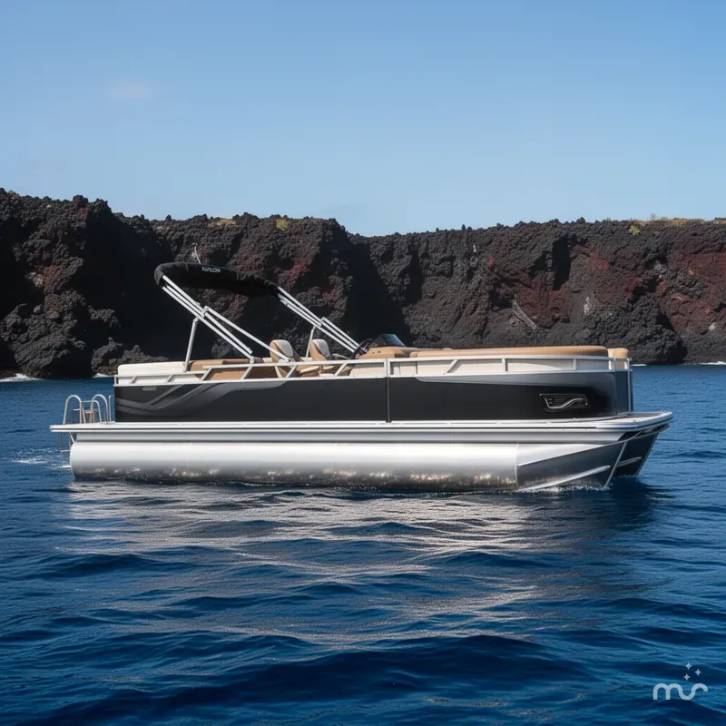 Slide: The Image of Avalon Venture 85 Quad Lounger 23 FT 2026 - 2