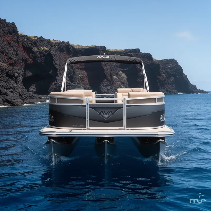 Slide: The Image of Avalon Venture 85 Quad Lounger 23 FT 2026 - 3