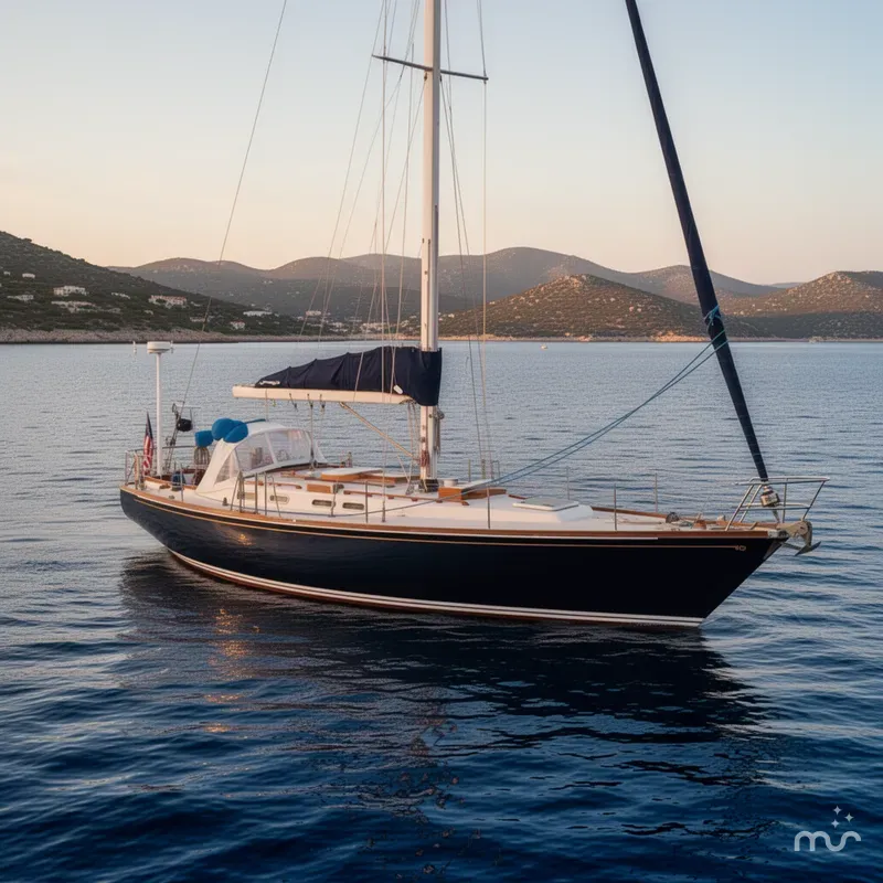The Image of Hinckley Yachts 43 1979 - 0
