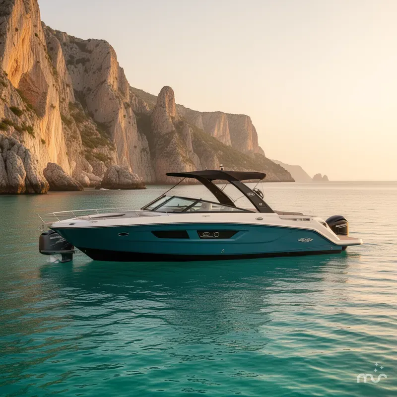 Slide: The Image of Sea Ray SLX 280 Outboard 2023 - 2