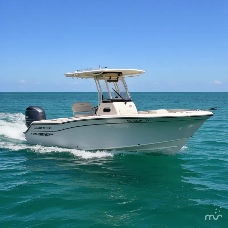 Slide: The Image of Grady-White Fisherman 236 2021 - 0