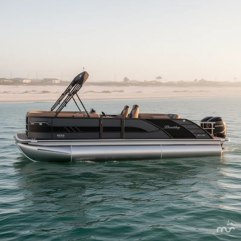 Slide: The Image of Bentley Pontoons Elite 223 Swingback 2025 - 1