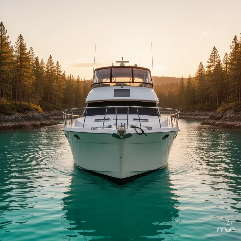 Slide: The Image of Bayliner 3988 Motoryacht 1996 - 1