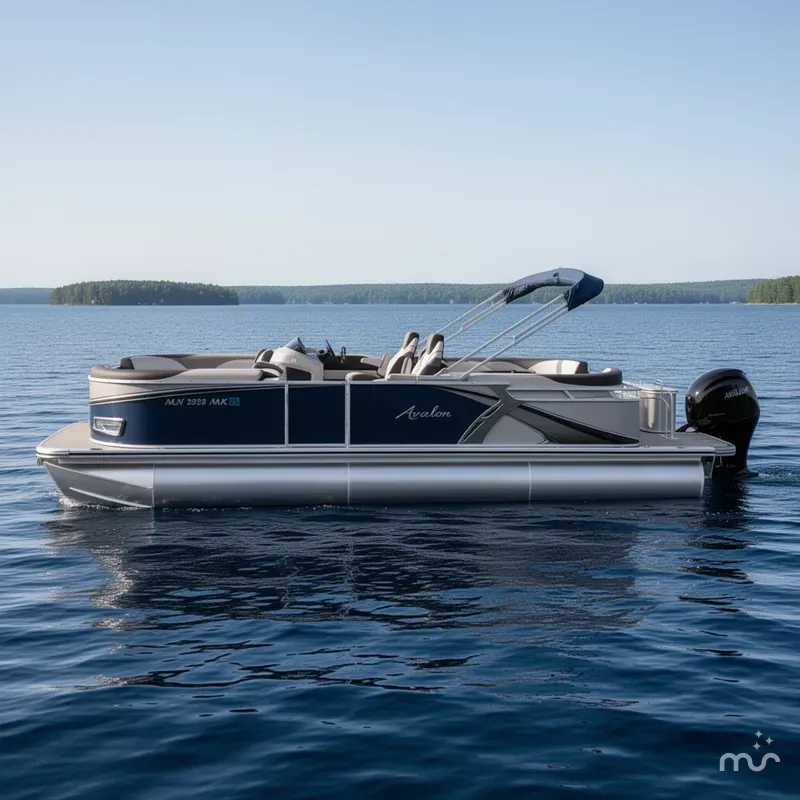 Slide: The Image of Avalon LSZ 150HP 2385 QL Tritoon $42995 2023 - 1