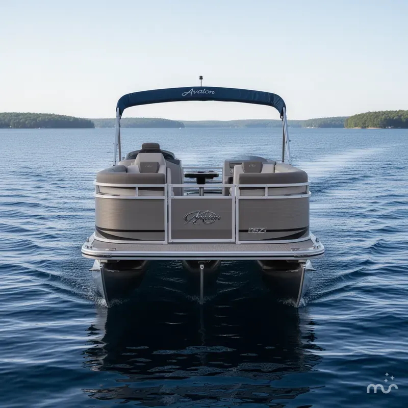 Slide: The Image of Avalon LSZ 150HP 2385 QL Tritoon $42995 2023 - 2