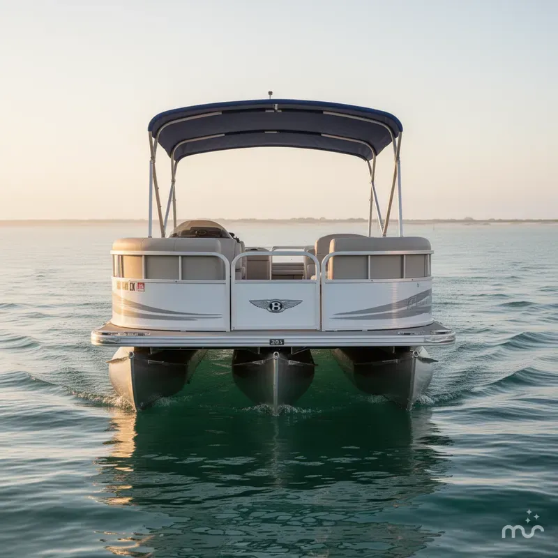 Slide: The Image of Bentley Pontoons 204 Four Point Pontoon 2008 - 3