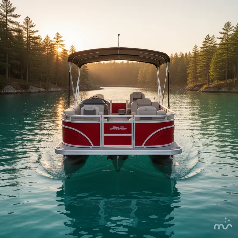 Slide: The Image of Sun Tracker Fishin' Barge 22 DLX 2026 - 3