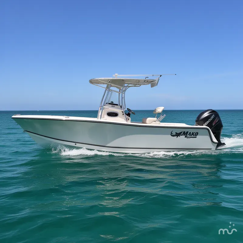 Slide: The Image of Mako 214 Center Console 2019 - 2