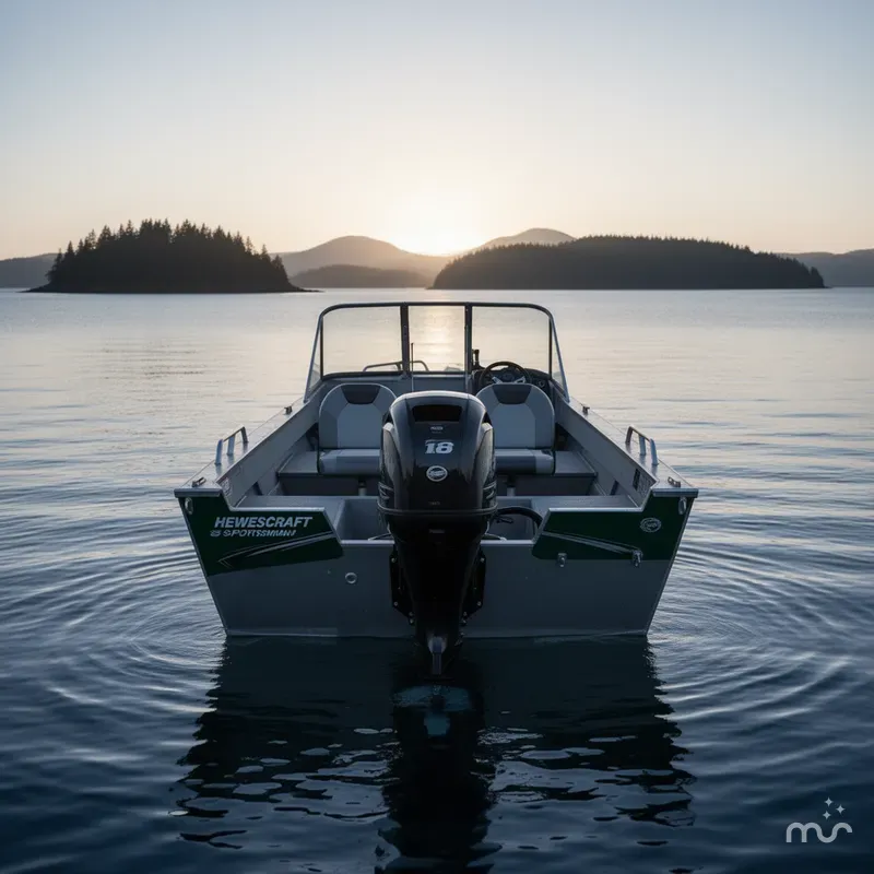 Slide: The Image of Hewescraft 180 Sportsman 2025 - 1