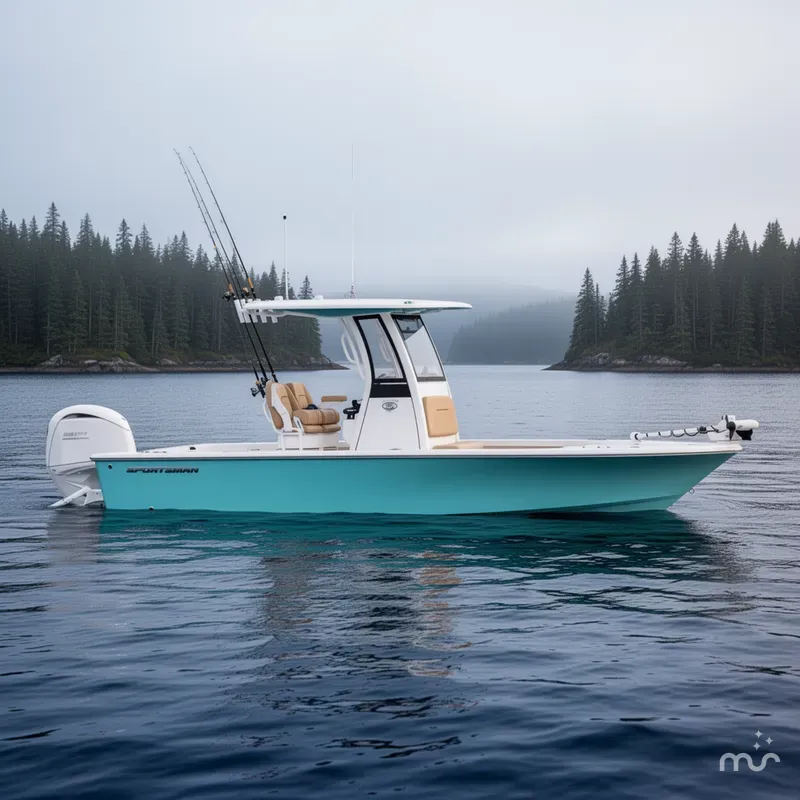 Slide: The Image of Sportsman Masters 227 Bay Boat 2026 - 2