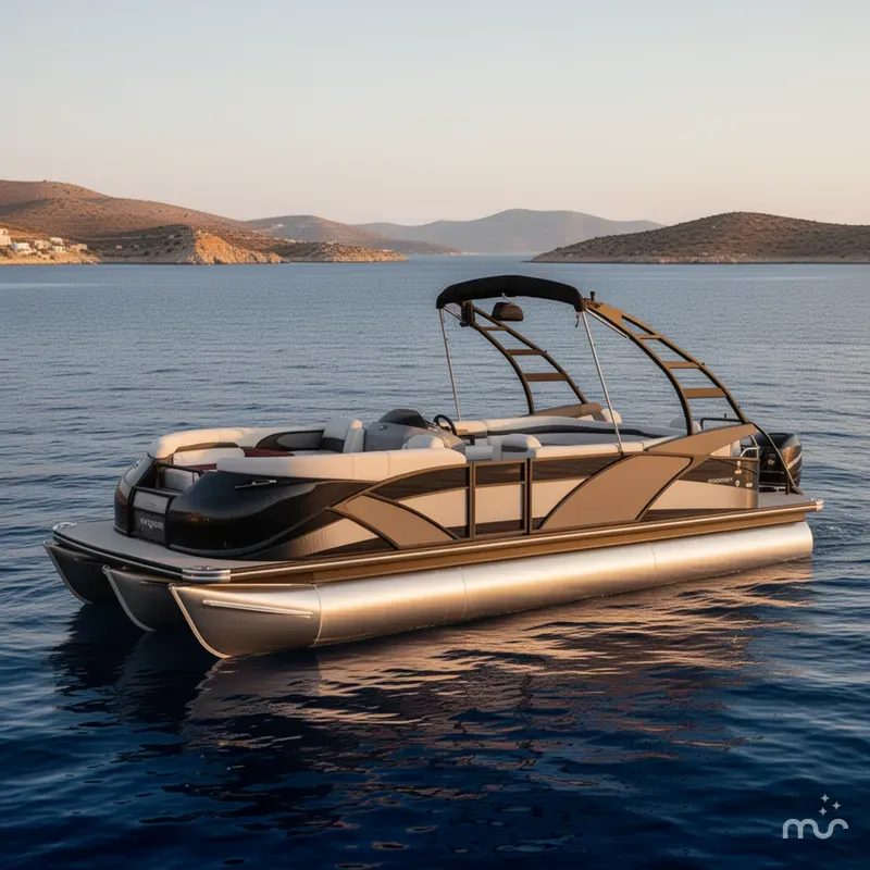 Slide: The Image of Godfrey Aqua Patio 250 Express 2023 - 2