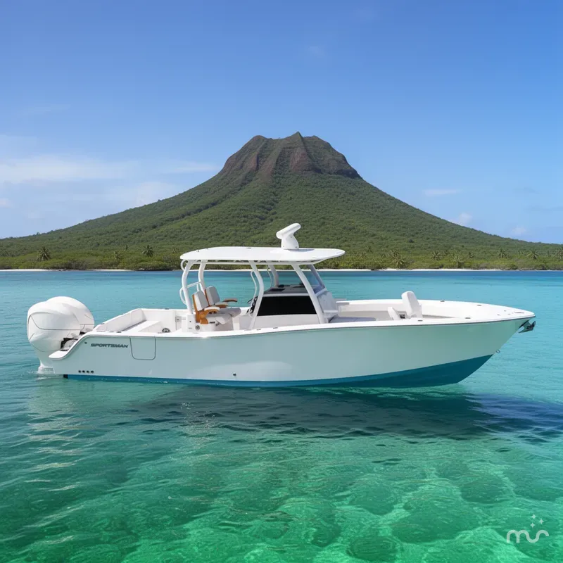 Slide: The Image of Sportsman Masters 247 Bay Boat 2026 - 2