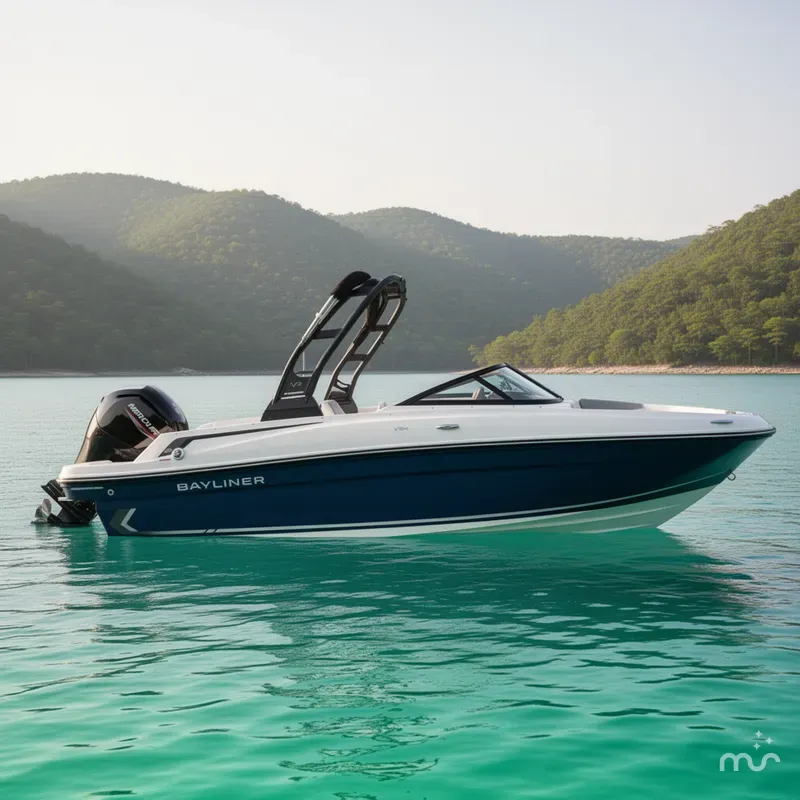 Slide: The Image of Bayliner VR4 Bowrider OB 2025 - 2