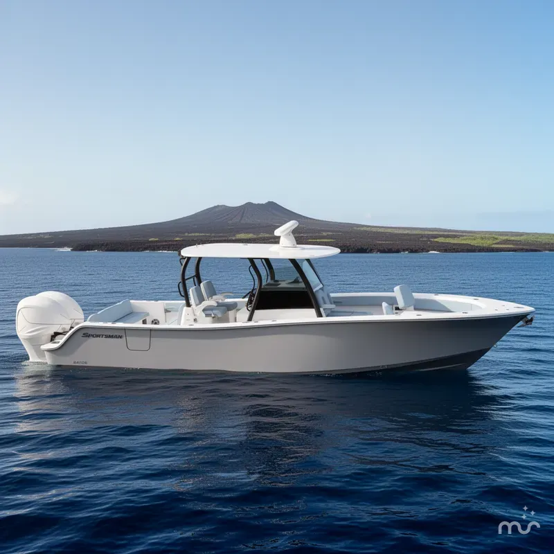Slide: The Image of Sportsman Masters 247OE Bay Boat 2026 - 2