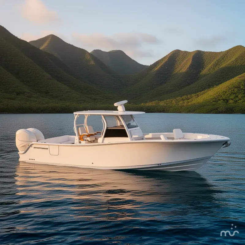 Slide: The Image of Sportsman Masters 247OE Bay Boat 2026 - 2