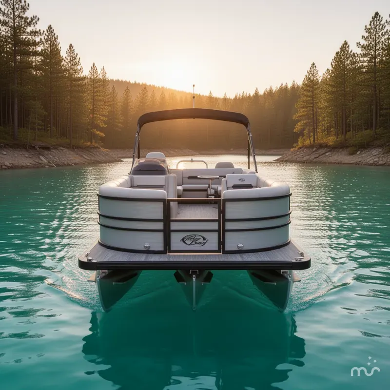 Slide: The Image of Montego Bay 8522 Fish & Cruise Tritoon & Honda 4-Stroke EFI 2026 - 1