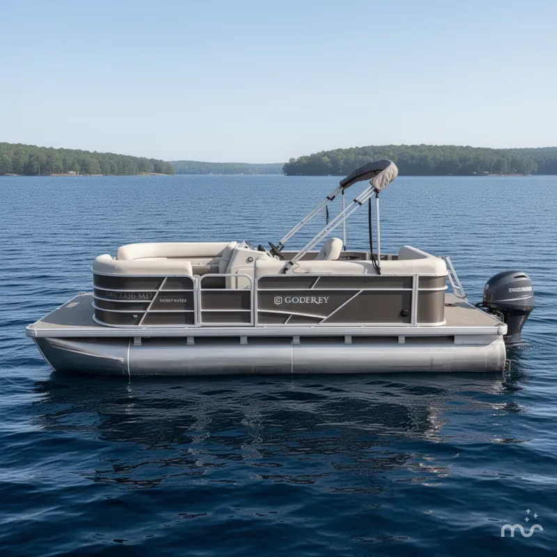 Slide: The Image of Sweetwater 1880 Pontoon 2021 - 1
