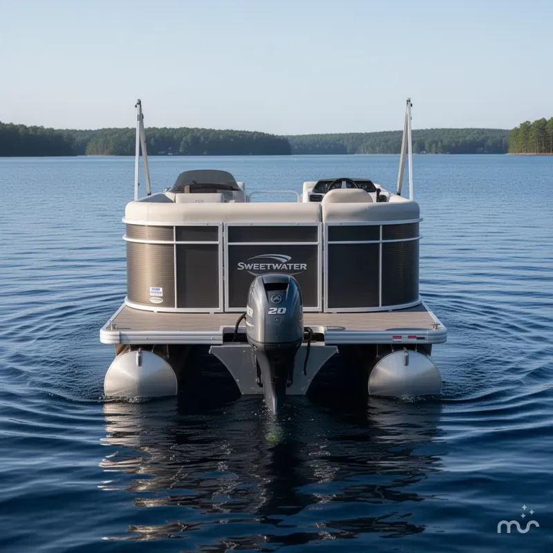 Slide: The Image of Sweetwater 1880 Pontoon 2021 - 2