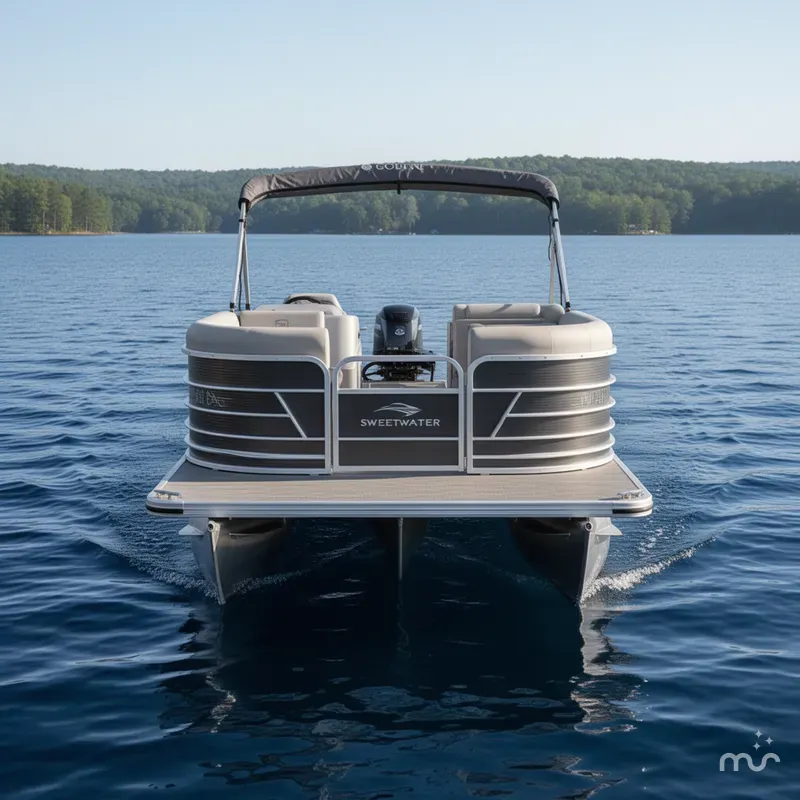Slide: The Image of Sweetwater 1880 Pontoon 2021 - 3