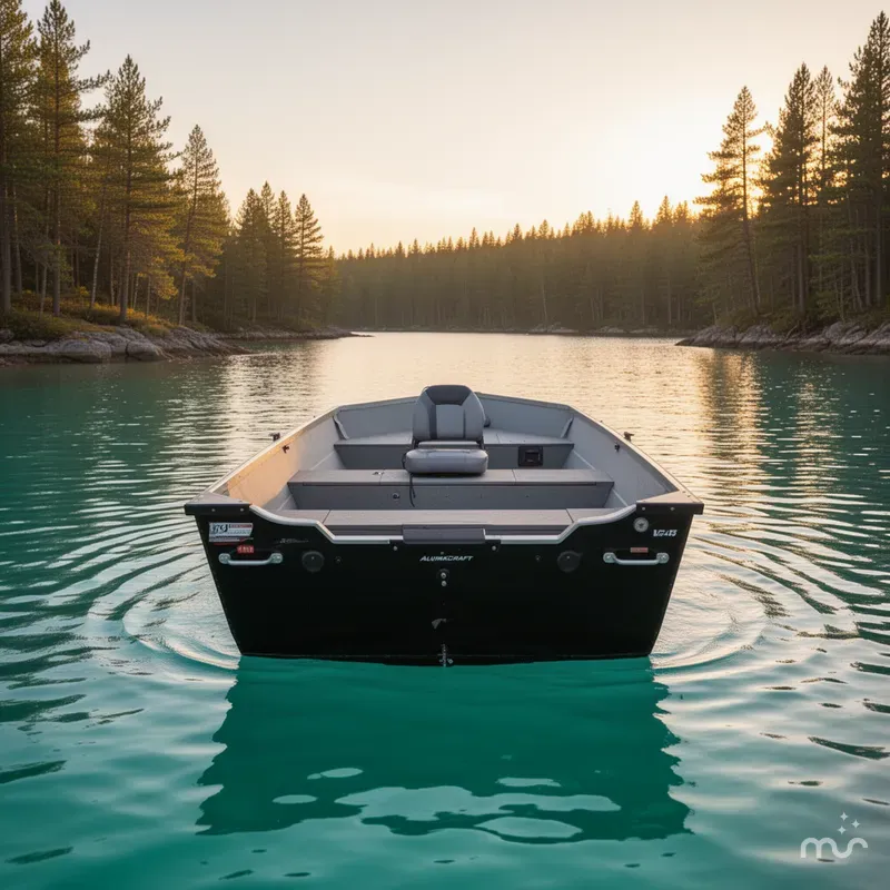 Slide: The Image of Alumacraft V-14 Tiller 2026 - 3