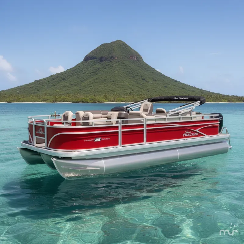 The Image of Sun Tracker Fishin' Barge 22 DLX 2026 - 0