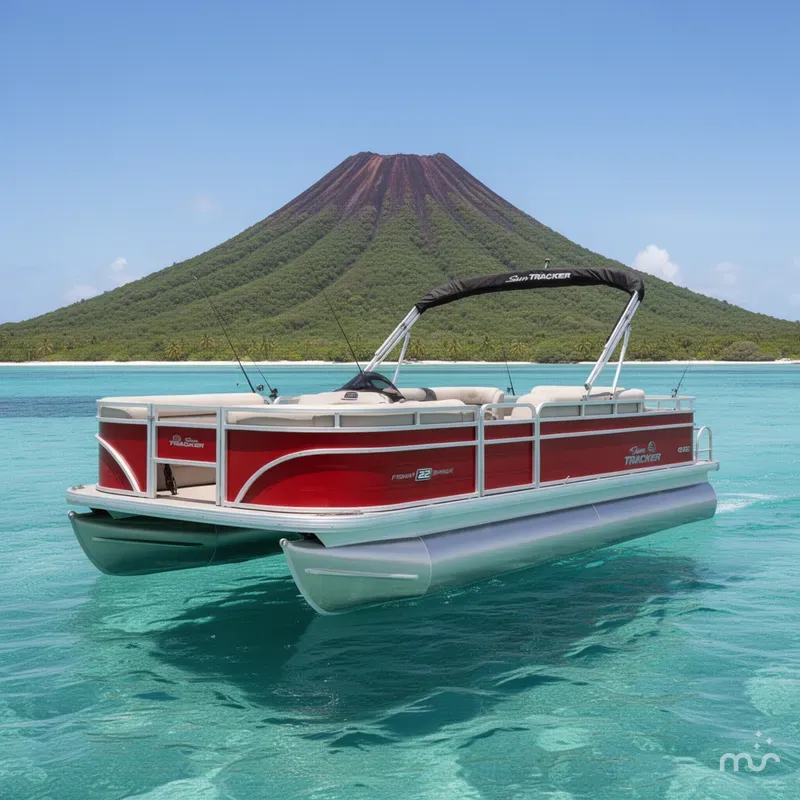 Slide: The Image of Sun Tracker Fishin' Barge 22 DLX 2026 - 3