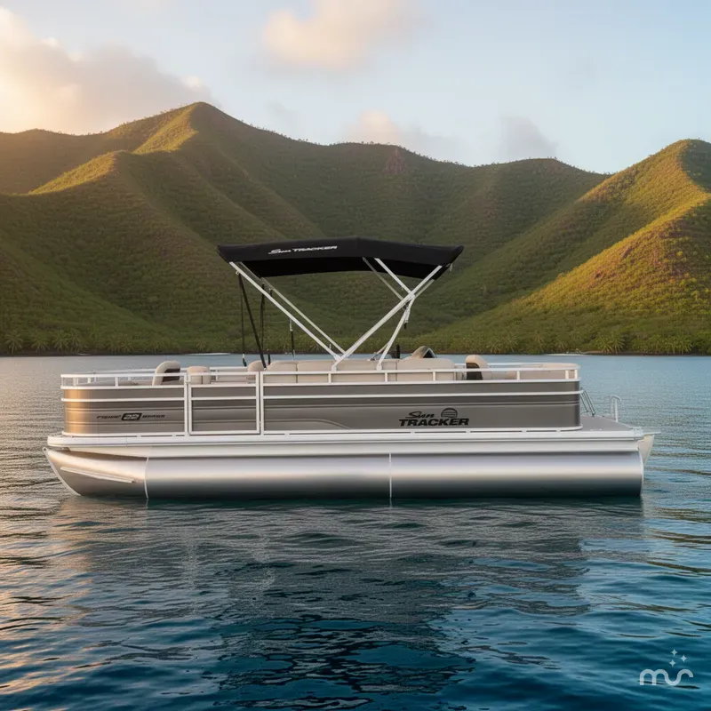The Image of Sun Tracker Fishin' Barge 22 DLX 2026 - 0