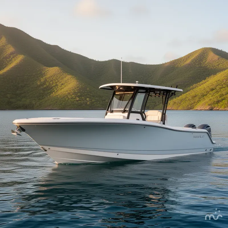 Slide: The Image of Robalo R270 Center Console 2025 - 2