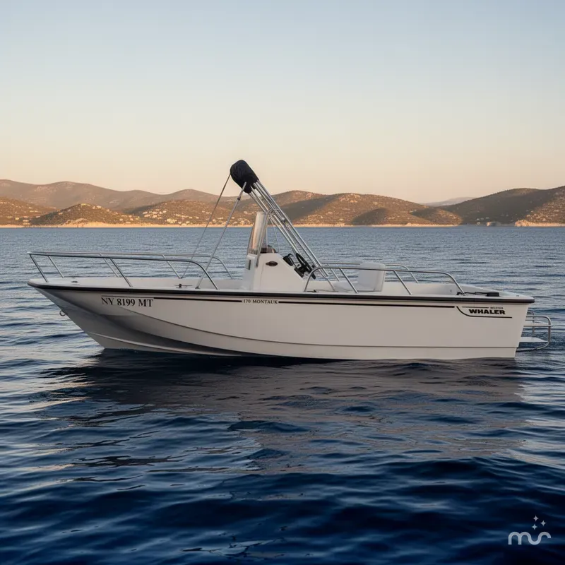 Slide: The Image of Boston Whaler 170 Montauk 2024 - 2