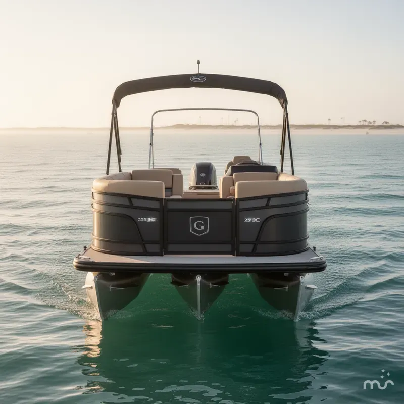 Slide: The Image of Godfrey Monaco 25' Sun Deck Slide Tritoon - 255 SDC 2026 - 3