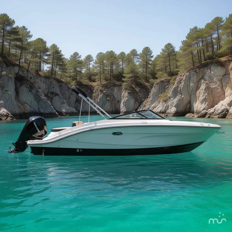 Slide: The Image of Sea Ray SPX 210 Outboard 2026 - 2