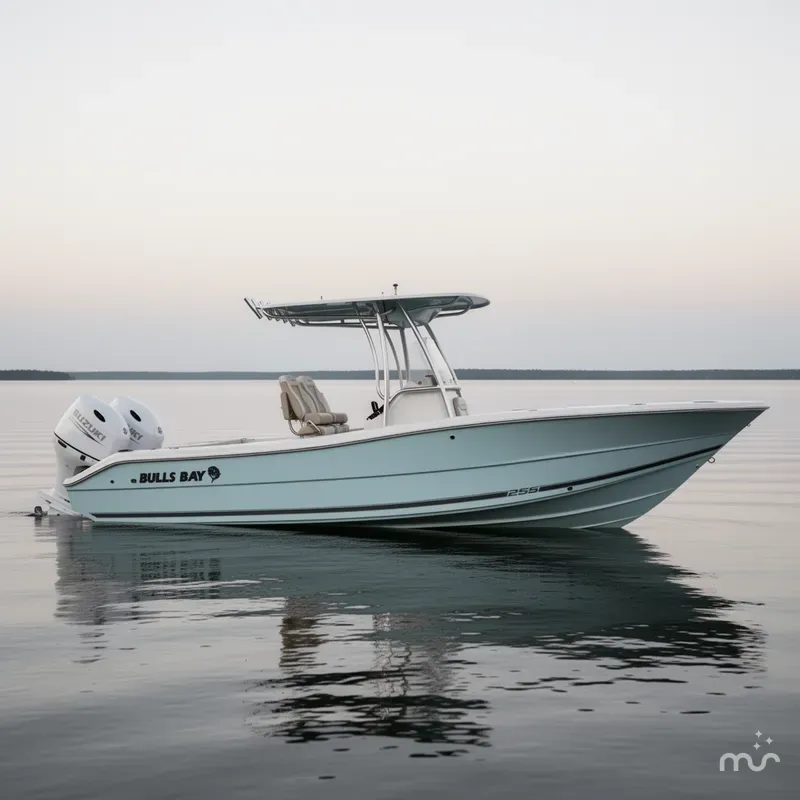 Slide: The Image of Bulls Bay 255 Center Console 2026 - 2