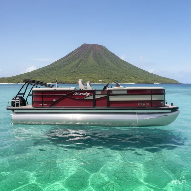 Slide: The Image of Bentley Pontoons Fish 203 2026 - 2