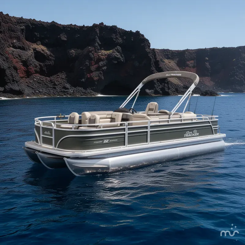 The Image of Sun Tracker Fishin' Barge 22 DLX 2026 - 0
