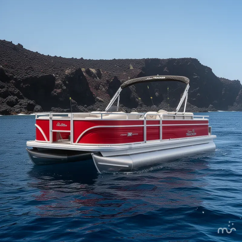 Slide: The Image of Sun Tracker Fishin' Barge 22 DLX 2026 - 3