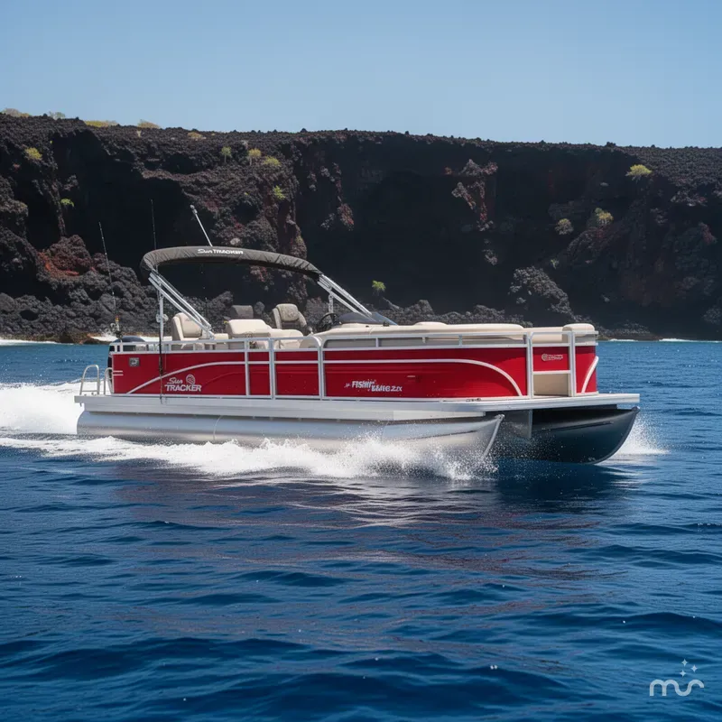 Slide: The Image of Sun Tracker Fishin' Barge 22 DLX 2026 - 4