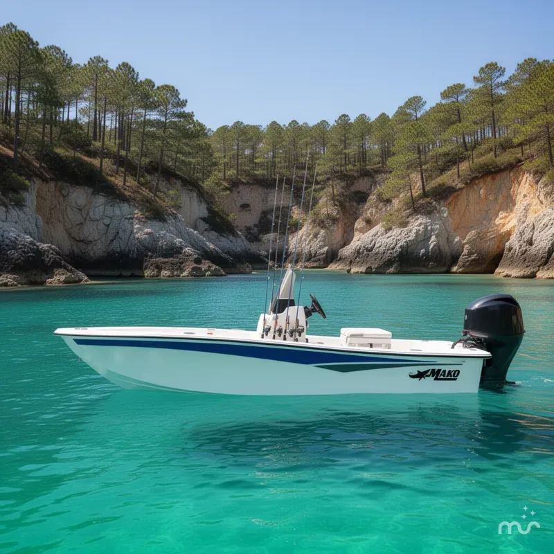 Slide: The Image of Mako Pro Skiff 15 CC 2026 - 2