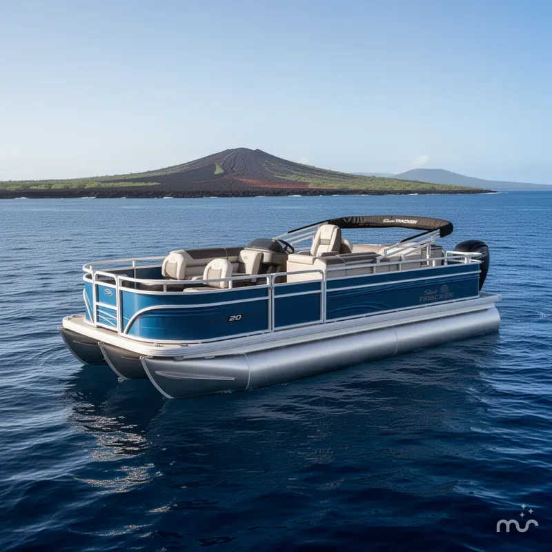 The Image of Sun Tracker Fishin' Barge 20 DLX 2026 - 0