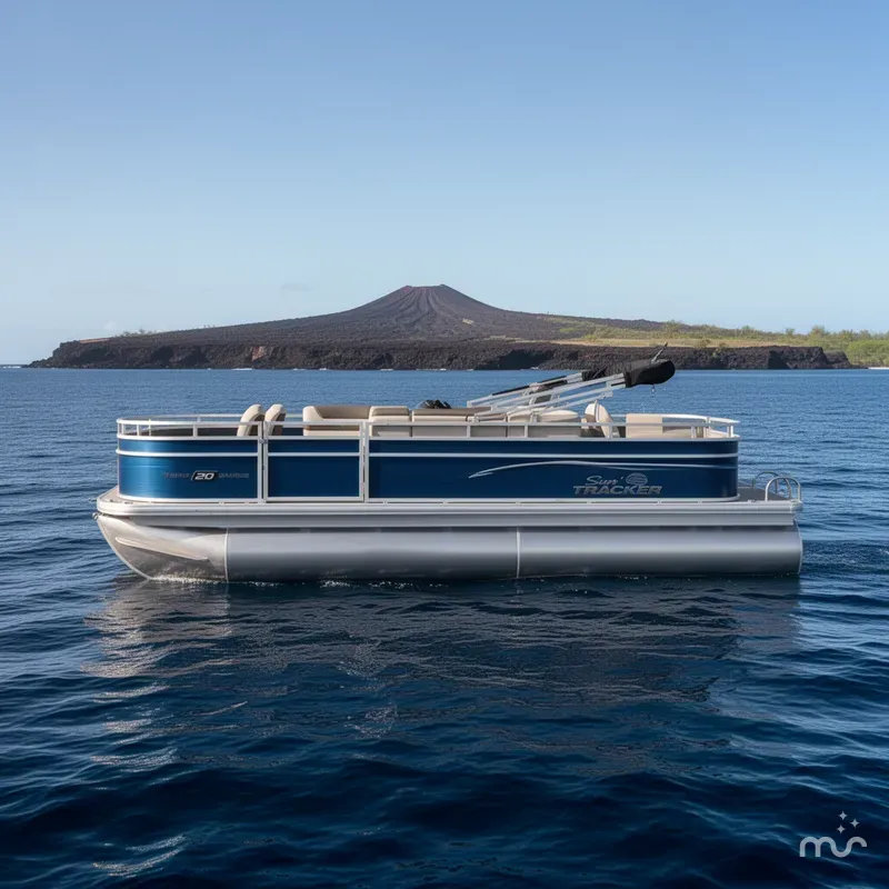 Slide: The Image of Sun Tracker Fishin' Barge 20 DLX 2026 - 2
