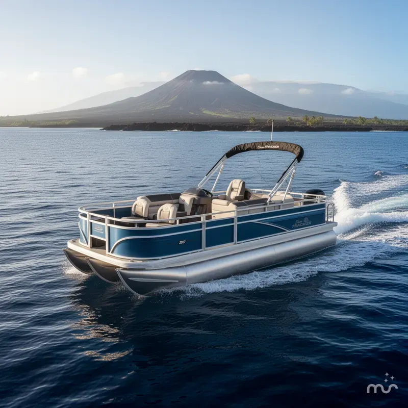 Slide: The Image of Sun Tracker Fishin' Barge 20 DLX 2026 - 4